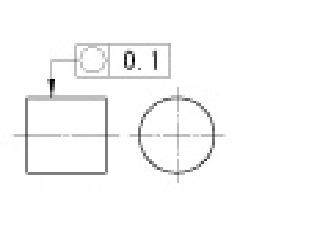 真円度の図面指示
                        